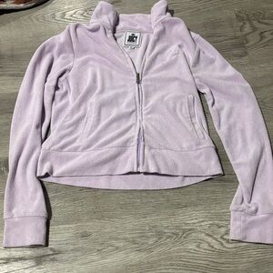 Juicy Couture Light Purple Fleece Jacket